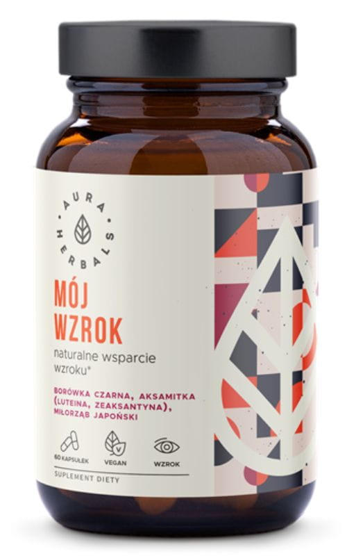 Mój Wzrok, Naturalne Wsparcie Wzroku, kapsułki 60 szt.